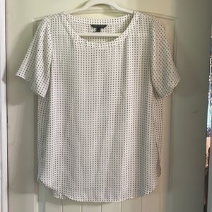 Banana Republic business casual sheer blouse